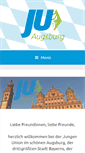 Mobile Screenshot of ju-augsburg.de